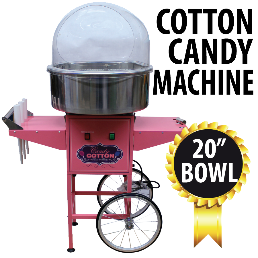 COTTON CANDY MACHINE FOR $95 WITH 50 SERVINGS